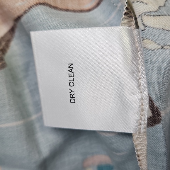 ANTONIO MELANI Evie Cotton A-line Maxi Skirt: Ocean Print: Size-14 - Picture 10 of 16